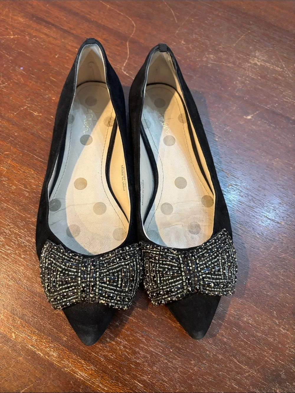 Boden Adelaide Jewelled Flats